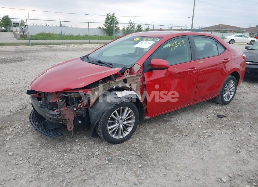 Photo 2 of 2015 Toyota Corolla LE PLUS (VIN 5YFBURHE4FP231225)