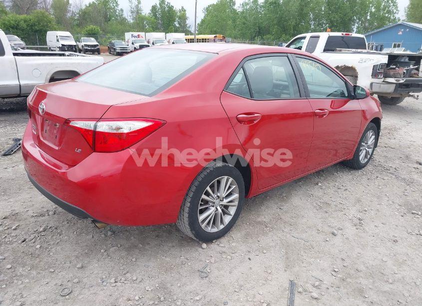 Photo 4 of 2015 Toyota Corolla LE PLUS (VIN 5YFBURHE4FP231225)