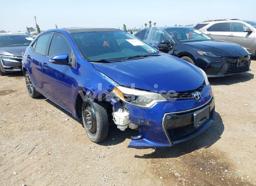 2015 Toyota Corolla S PLUS (VIN 5YFBURHE4FP291814) main photo
