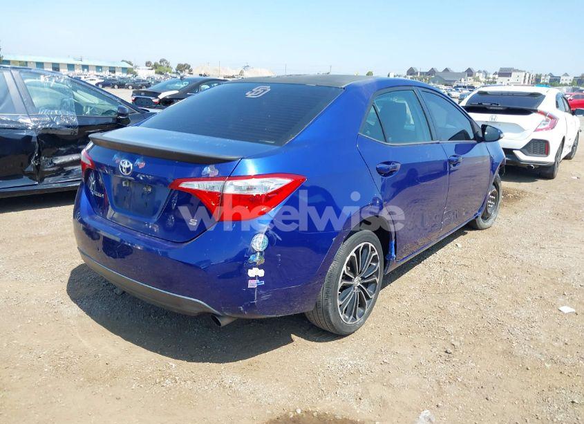 Photo 4 of 2015 Toyota Corolla S PLUS (VIN 5YFBURHE4FP291814)