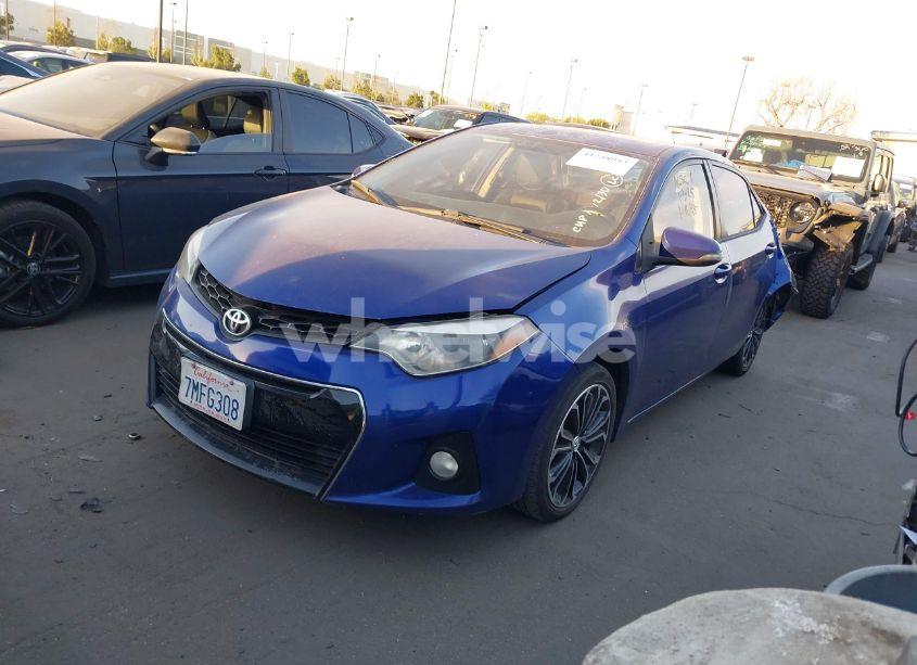 Photo 2 of 2015 Toyota Corolla L/LE/LE PLS/PRM/S/S PLS (VIN 5YFBURHE4FP331843)