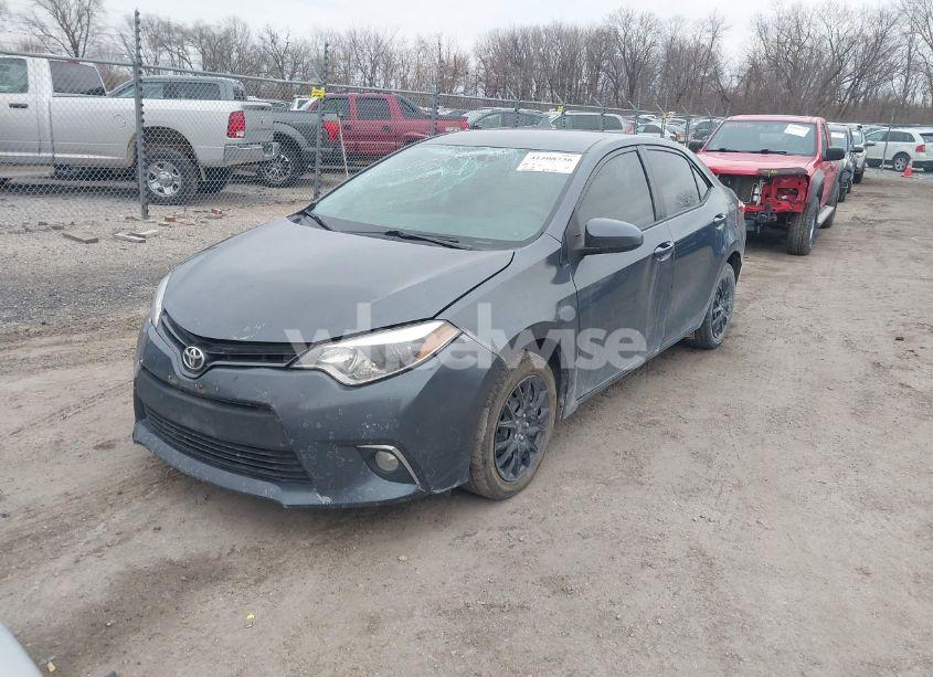 Photo 2 of 2015 Toyota Corolla LE (VIN 5YFBURHE4FP333916)