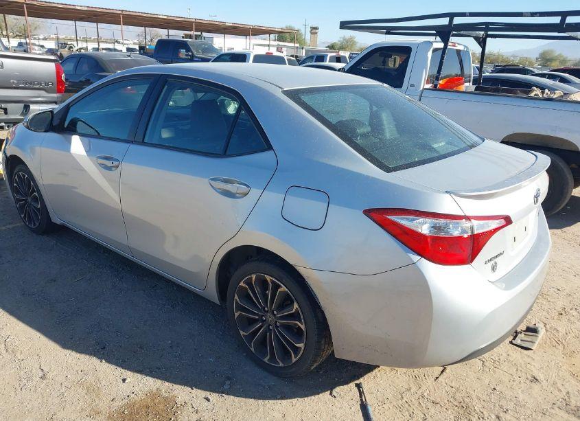 Photo 3 of 2015 Toyota Corolla S PLUS (VIN 5YFBURHE4FP365765)