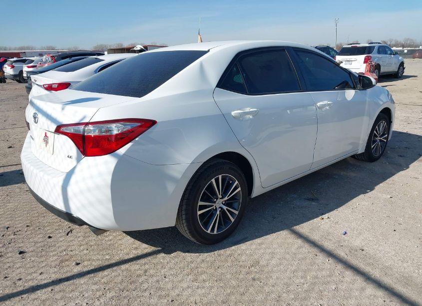 Photo 4 of 2016 Toyota Corolla LE PLUS (VIN 5YFBURHE4GP395964)