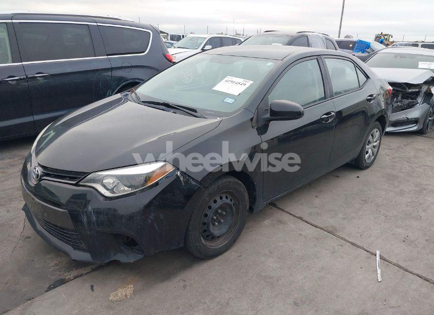 Photo 2 of 2016 Toyota Corolla LE (VIN 5YFBURHE4GP414206)