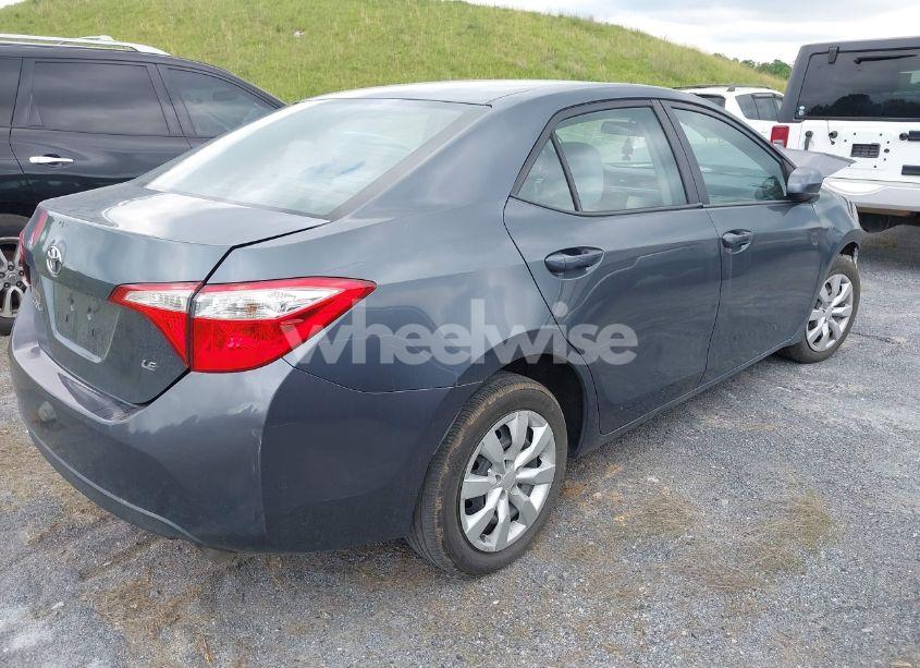 Photo 4 of 2016 Toyota Corolla LE (VIN 5YFBURHE4GP478603)
