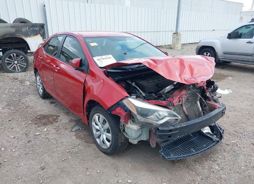 2016 Toyota Corolla LE (VIN 5YFBURHE4GP485776) main photo