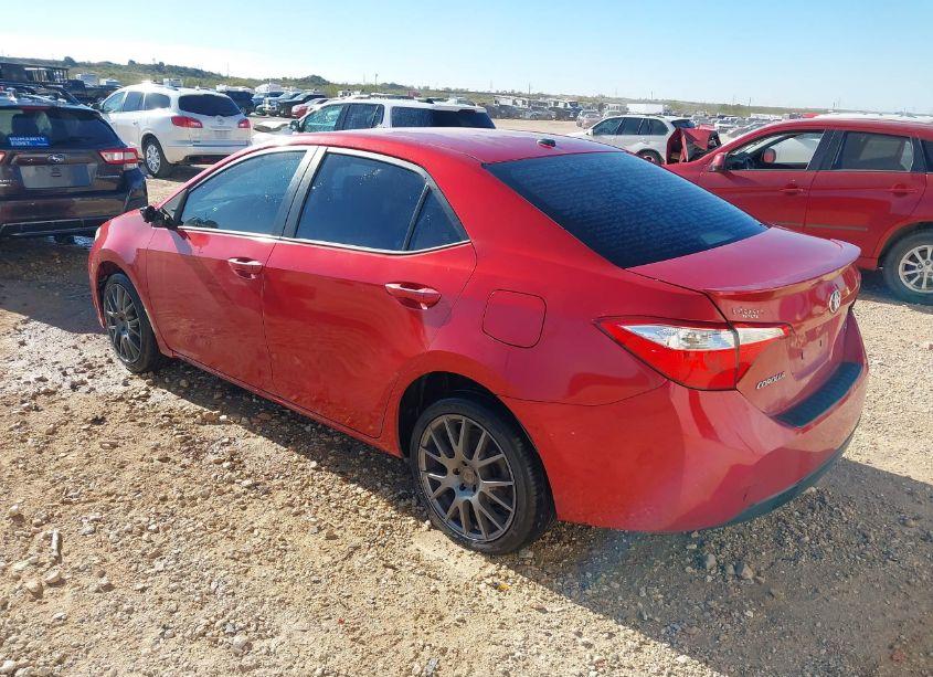 Photo 3 of 2016 Toyota Corolla L/LE/LE PLS/PRM/S/S PLS (VIN 5YFBURHE4GP501524)