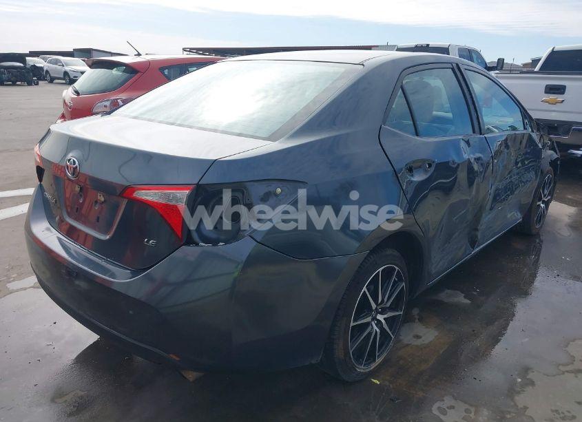 Photo 4 of 2016 Toyota Corolla LE (VIN 5YFBURHE4GP544843)