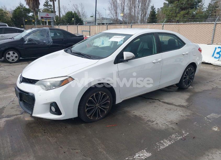 Photo 2 of 2016 Toyota Corolla S PLUS (VIN 5YFBURHE4GP558077)