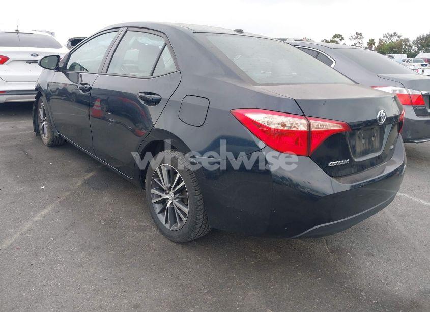 Photo 3 of 2017 Toyota Corolla LE (VIN 5YFBURHE4HP657435)