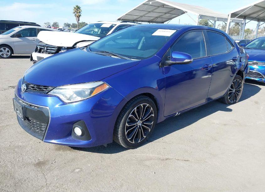 Photo 2 of 2014 Toyota Corolla L/LE/LE PLS/PRM/S/S PLS (VIN 5YFBURHE5EP006438)