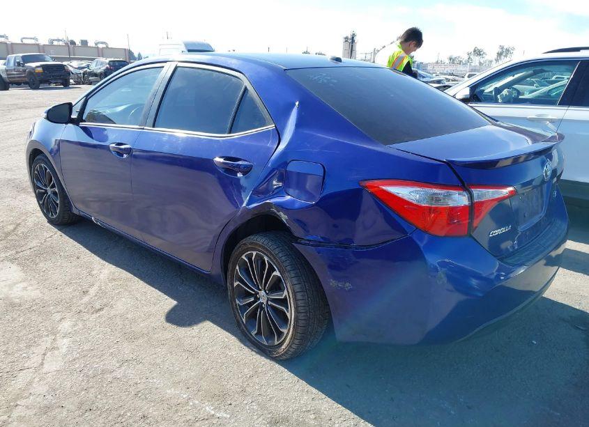 Photo 3 of 2014 Toyota Corolla L/LE/LE PLS/PRM/S/S PLS (VIN 5YFBURHE5EP006438)
