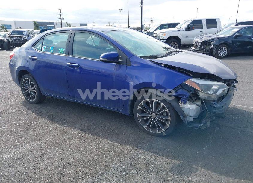 2014 Toyota Corolla S PREMIUM (VIN 5YFBURHE5EP035597) main photo