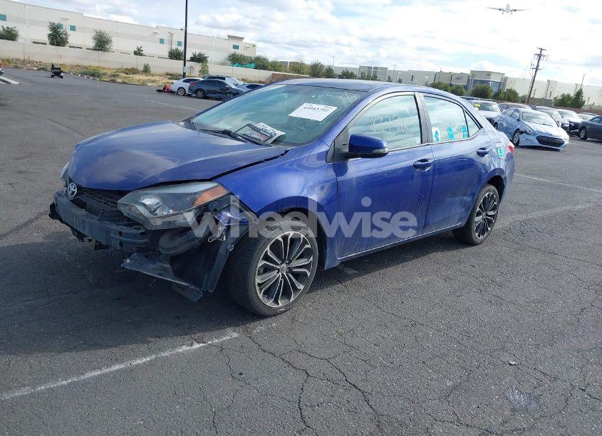 Photo 2 of 2014 Toyota Corolla S PREMIUM (VIN 5YFBURHE5EP035597)