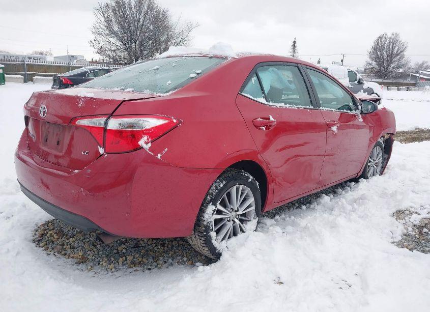 Photo 4 of 2014 Toyota Corolla LE PLUS (VIN 5YFBURHE5EP089482)