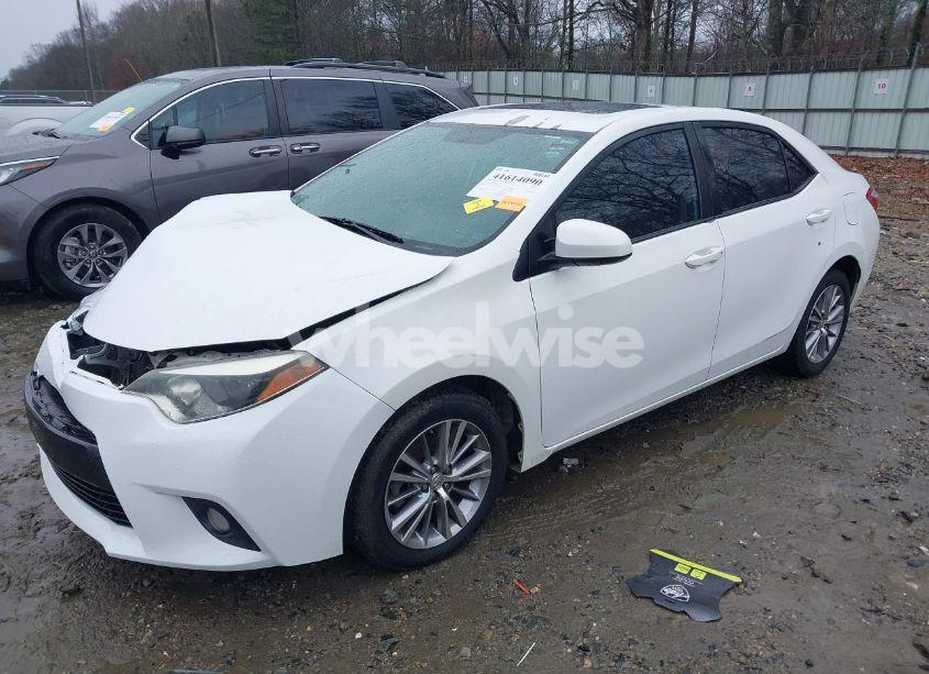 Photo 2 of 2014 Toyota Corolla LE PREMIUM (VIN 5YFBURHE5EP133450)