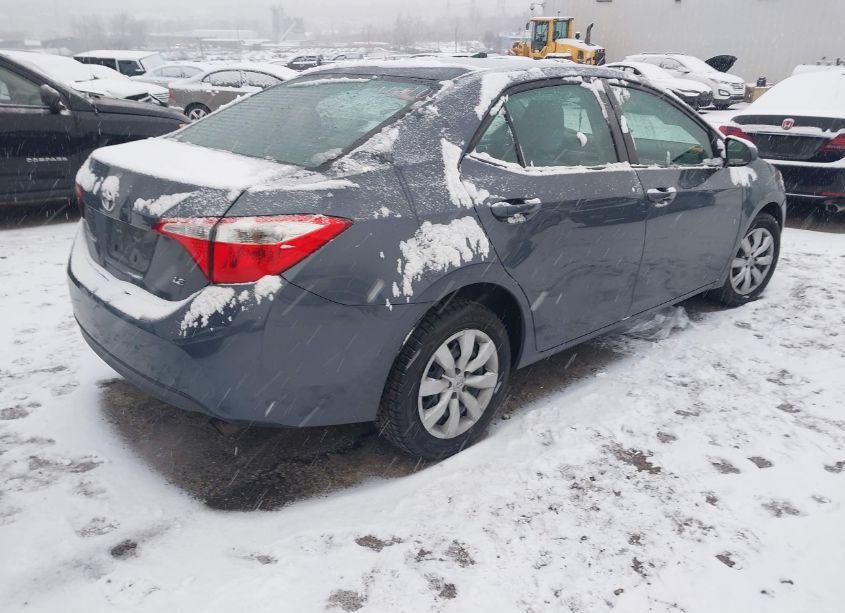 Photo 4 of 2014 Toyota Corolla LE (VIN 5YFBURHE5EP137935)