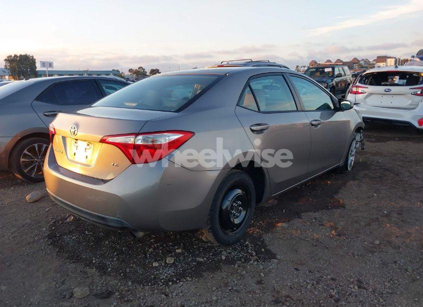 Photo 4 of 2014 Toyota Corolla LE PLUS (VIN 5YFBURHE5EP154136)