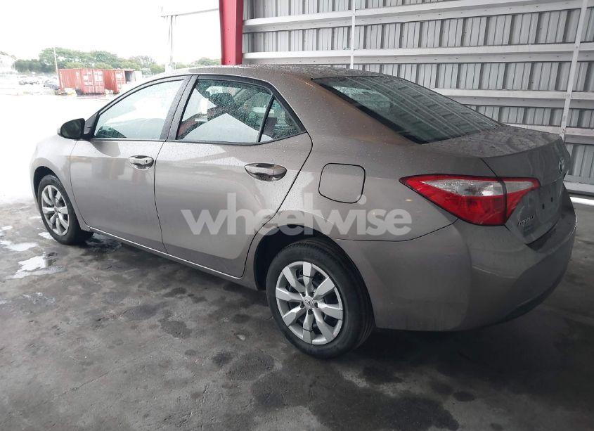 Photo 3 of 2014 Toyota Corolla LE (VIN 5YFBURHE5EP166805)