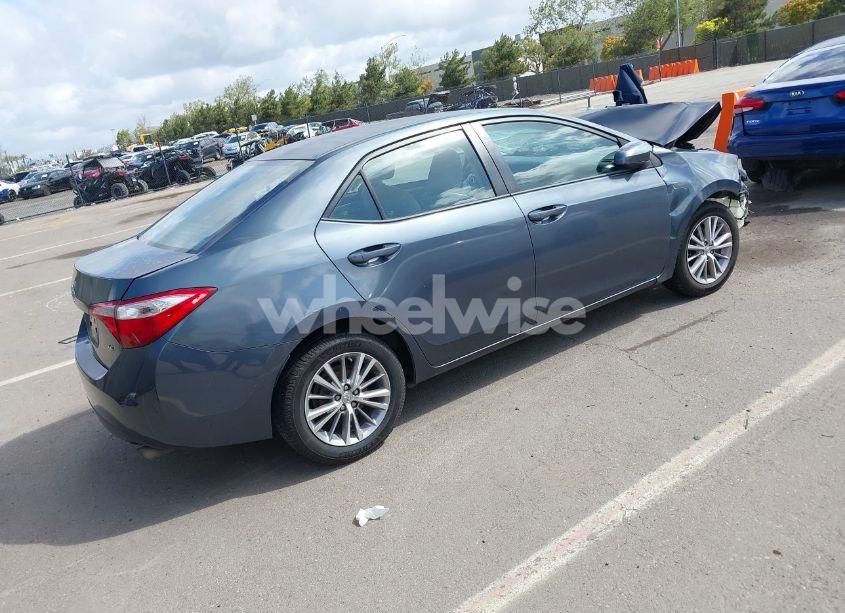 Photo 4 of 2015 Toyota Corolla LE PLUS (VIN 5YFBURHE5FP218287)