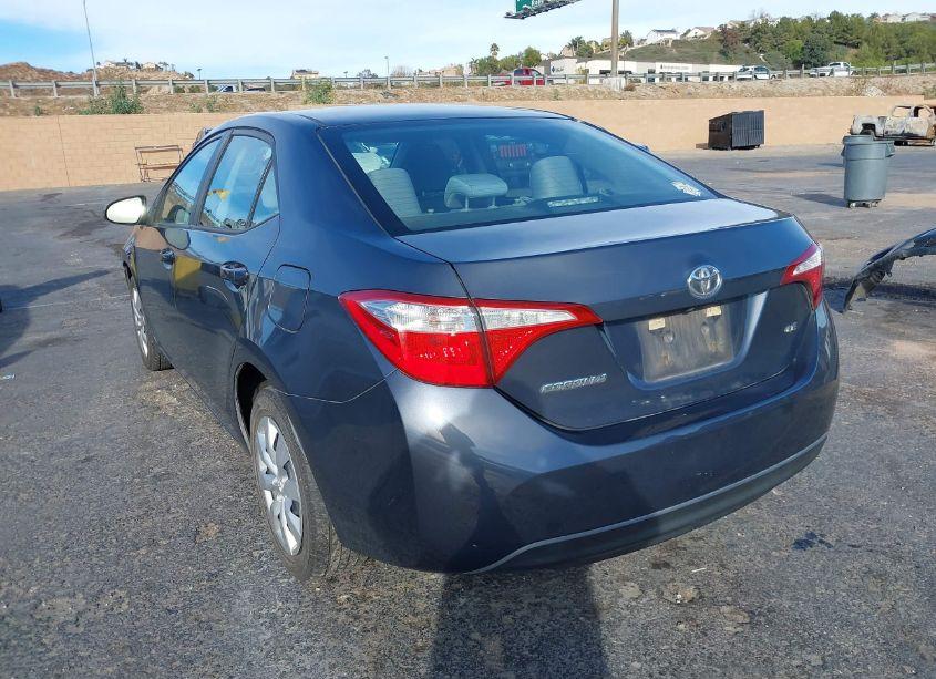 Photo 3 of 2015 Toyota Corolla LE (VIN 5YFBURHE5FP351793)