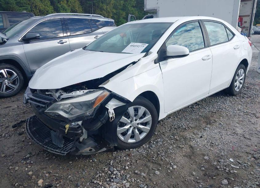 Photo 2 of 2016 Toyota Corolla LE (VIN 5YFBURHE5GP390594)