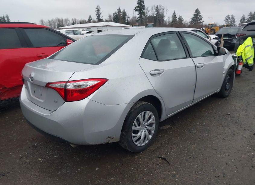 Photo 4 of 2016 Toyota Corolla LE (VIN 5YFBURHE5GP408785)