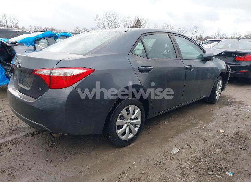 Photo 4 of 2016 Toyota Corolla LE (VIN 5YFBURHE5GP424792)