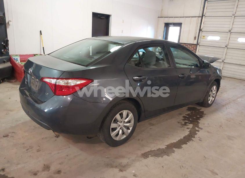 Photo 4 of 2016 Toyota Corolla LE (VIN 5YFBURHE5GP491604)