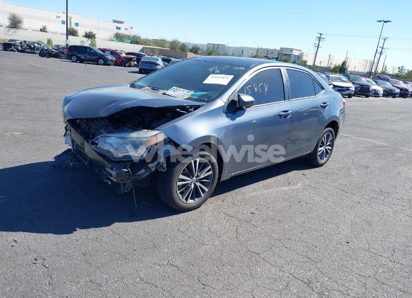 Photo 2 of 2016 Toyota Corolla LE PLUS (VIN 5YFBURHE5GP509566)
