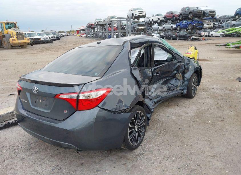 Photo 4 of 2014 Toyota Corolla L/LE/LE PLS/PRM/S/S PLS (VIN 5YFBURHE6EP026309)