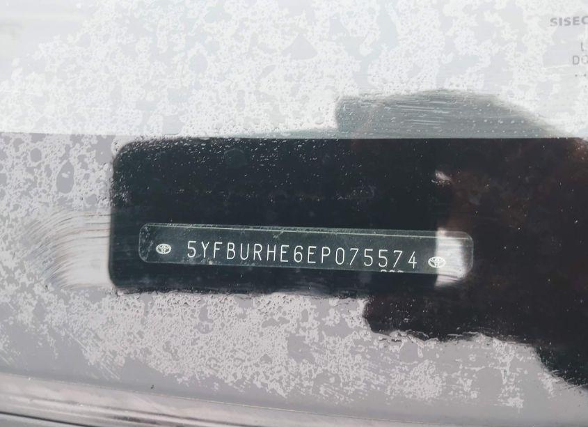 Photo 9 of 2014 Toyota Corolla S PLUS (VIN 5YFBURHE6EP075574)