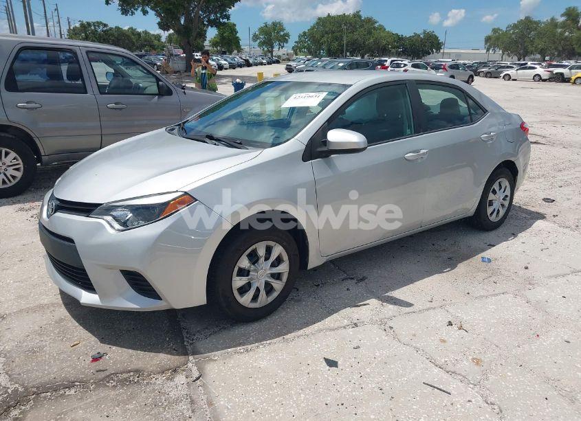 Photo 2 of 2014 Toyota Corolla L (VIN 5YFBURHE6EP117788)