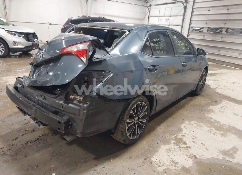 Photo 4 of 2014 Toyota Corolla S PLUS (VIN 5YFBURHE6EP126457)