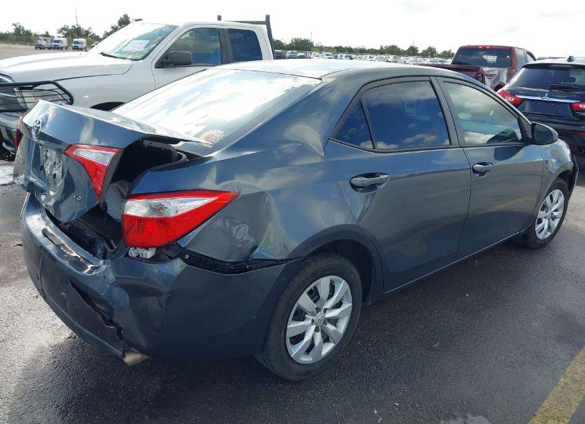 Photo 4 of 2014 Toyota Corolla LE (VIN 5YFBURHE6EP160768)