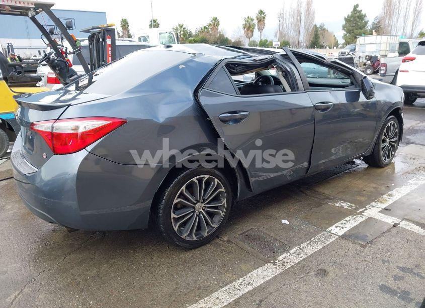 Photo 4 of 2015 Toyota Corolla L/LE/LE PLS/PRM/S/S PLS (VIN 5YFBURHE6FP193318)