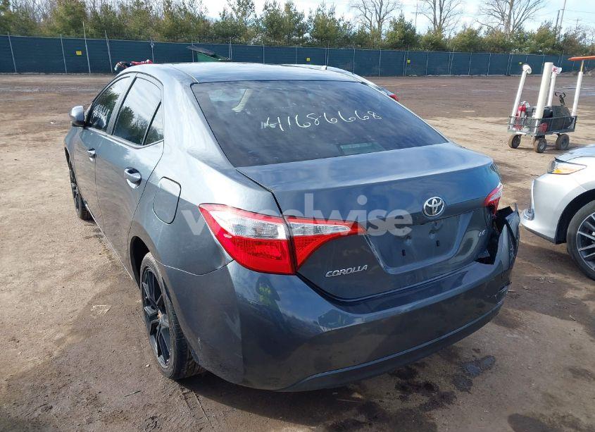 Photo 3 of 2015 Toyota Corolla LE (VIN 5YFBURHE6FP246647)
