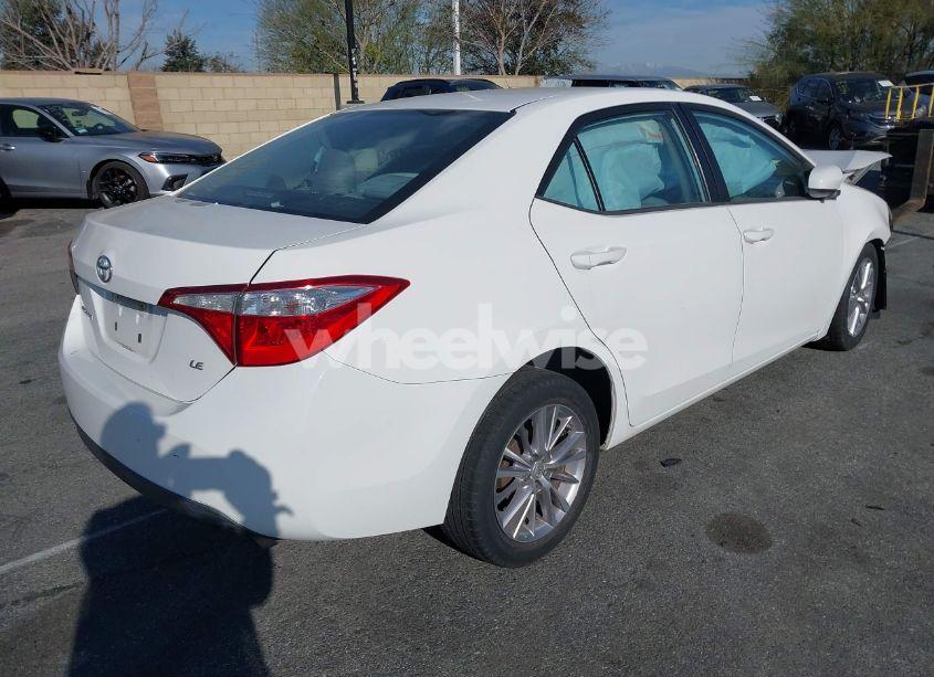 Photo 4 of 2015 Toyota Corolla LE PLUS (VIN 5YFBURHE6FP294665)