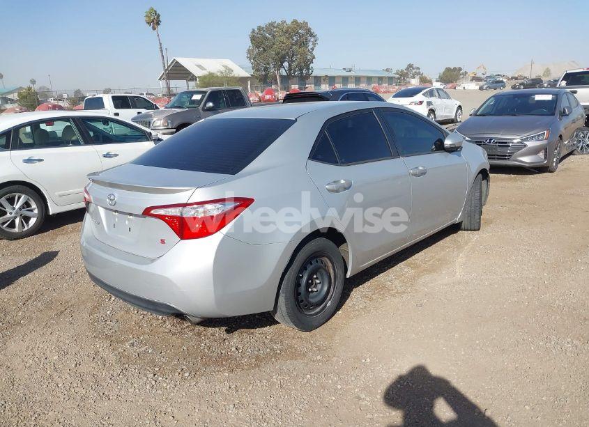 Photo 4 of 2015 Toyota Corolla L/LE/LE PLUS/LE PREMIUM/S/S PLUS/S PREMIUM (VIN 5YFBURHE6FP317846)
