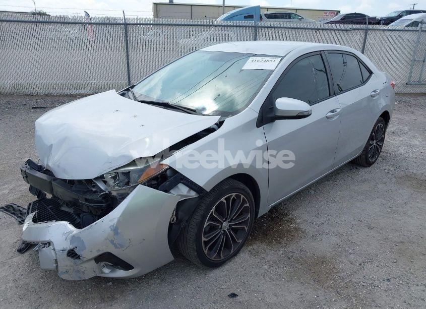Photo 2 of 2016 Toyota Corolla S PLUS (VIN 5YFBURHE6GP424672)