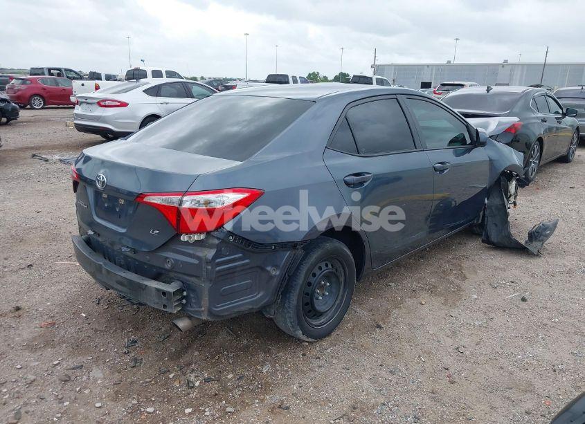 Photo 4 of 2016 Toyota Corolla LE (VIN 5YFBURHE6GP478571)