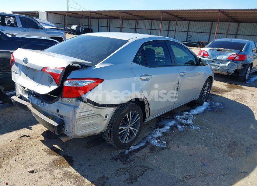 Photo 4 of 2016 Toyota Corolla LE PLUS (VIN 5YFBURHE6GP480613)