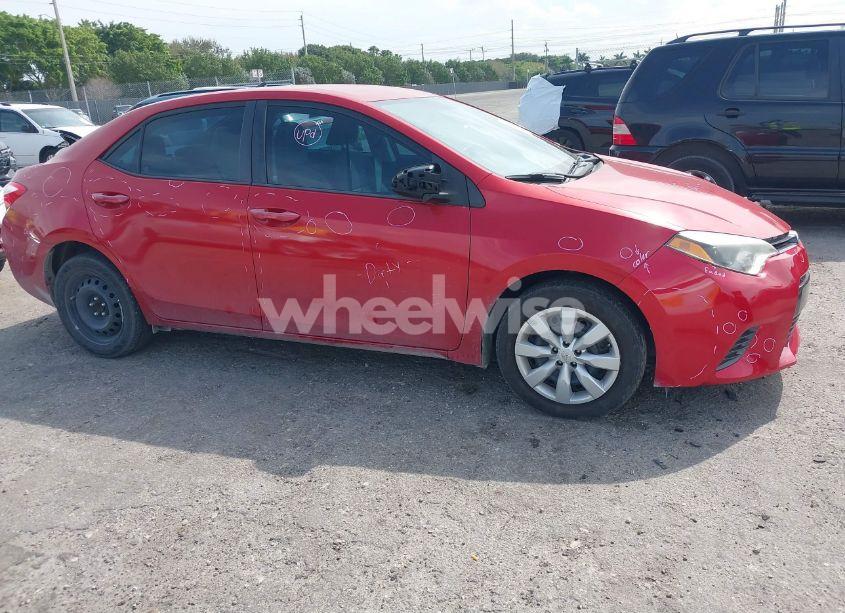 2016 Toyota Corolla LE (VIN 5YFBURHE6GP568979) main photo