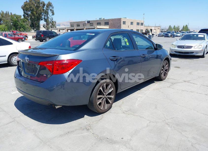 Photo 4 of 2017 Toyota Corolla SE (VIN 5YFBURHE6HP575352)