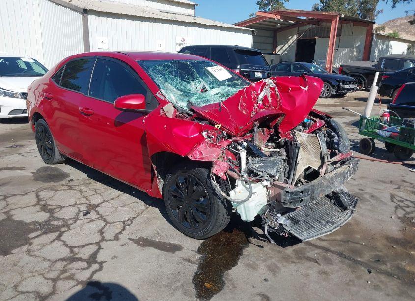 2017 Toyota Corolla LE (VIN 5YFBURHE6HP694681) main photo