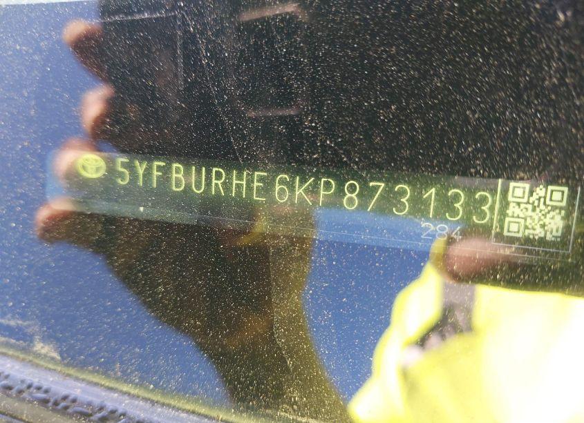 Photo 9 of 2019 Toyota Corolla SE (VIN 5YFBURHE6KP873133)