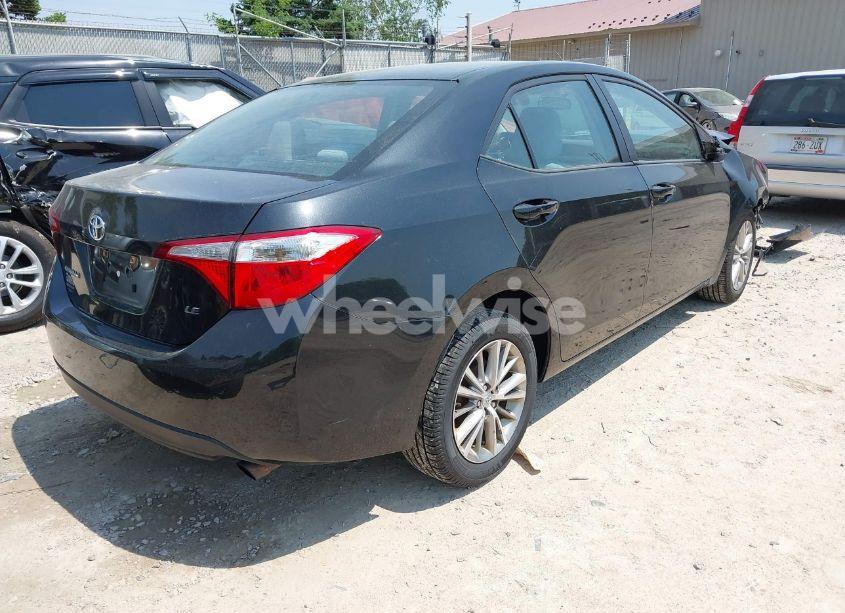 Photo 4 of 2014 Toyota Corolla LE PLUS (VIN 5YFBURHE7EP028117)