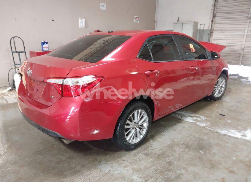 Photo 4 of 2014 Toyota Corolla L/LE/LE PLS/PRM/S/S PLS (VIN 5YFBURHE7EP050425)