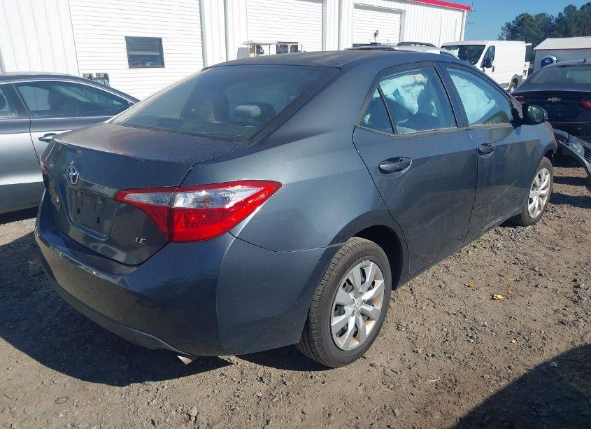 Photo 4 of 2014 Toyota Corolla LE (VIN 5YFBURHE7EP118898)